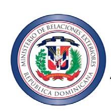 Dominican Republic Ministry of Foreign Affairs In accordance with Law No.