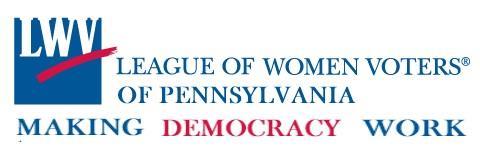 ELECTION LAW REVIEW AND UPDATE ADOPTED BY LWVPA STATE CONVENTION, JUNE 7, 2015
