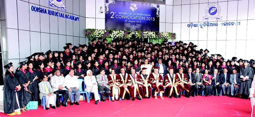 2nd CONVOCATION - 2015 of National Law University, Odisha