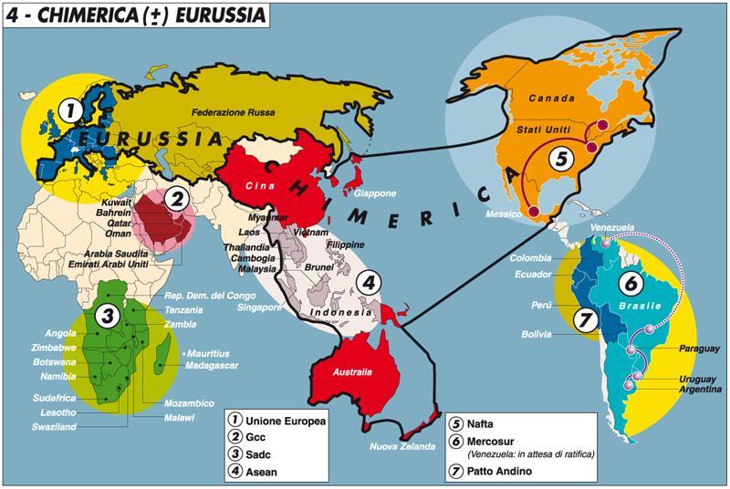 Chimerica Chimerica coined by Niall Ferguson and Moritz Schularick (2006): China + USA have c13 percent of world s land surface, one quarter of total population, a third of total output, and half of