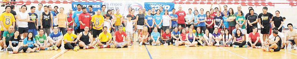 SPORTS 39 Participants pose for a group photo during the FBAA 43rd Conference Master Cup Qualifier Part 2.
