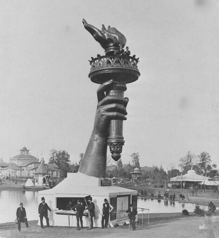 1886 -Bartholdi completed