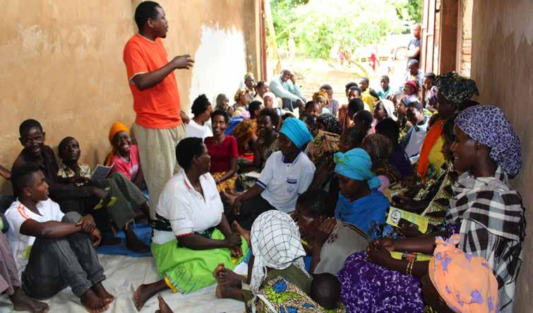 LEGAL AND HUMAN RIGHTS EDUCATION The 4,500 volunteer paralegals of Tanzania reached since 2014, more than 370,000 persons with legal education activities.