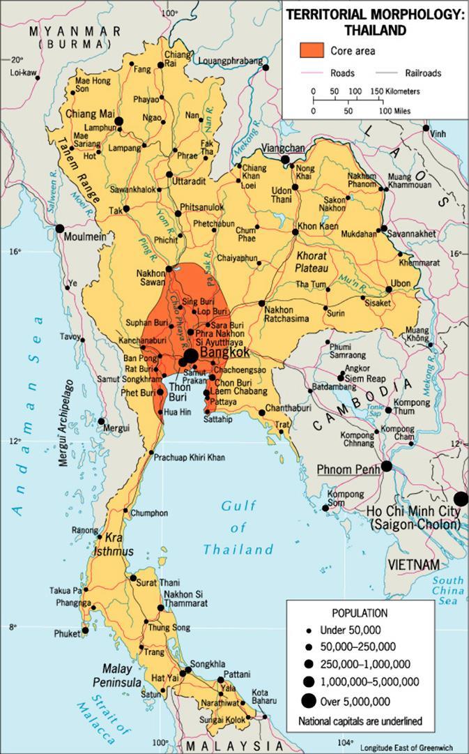 KINGDOM OF THAILAND Leading state of the region Only country in the realm that was not colonized. Self- Westernized.
