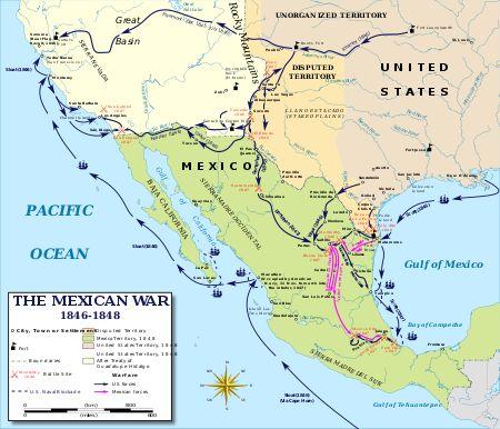 The War of North American Intervention (Mexican-American War) Antonio
