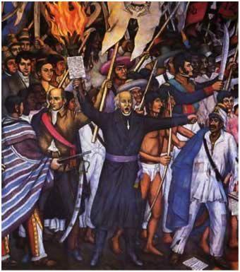 El Grito de Dolores The Cry of Dolores : September 16, 1810 Father Miguel Hidalgo, a creole