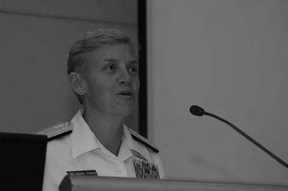 Rear Admiral Nora Tyson Commander, Logistics Group Western Pacific, United States Pacific Command She also emphasized that preventing war was as important as winning wars and the importance of