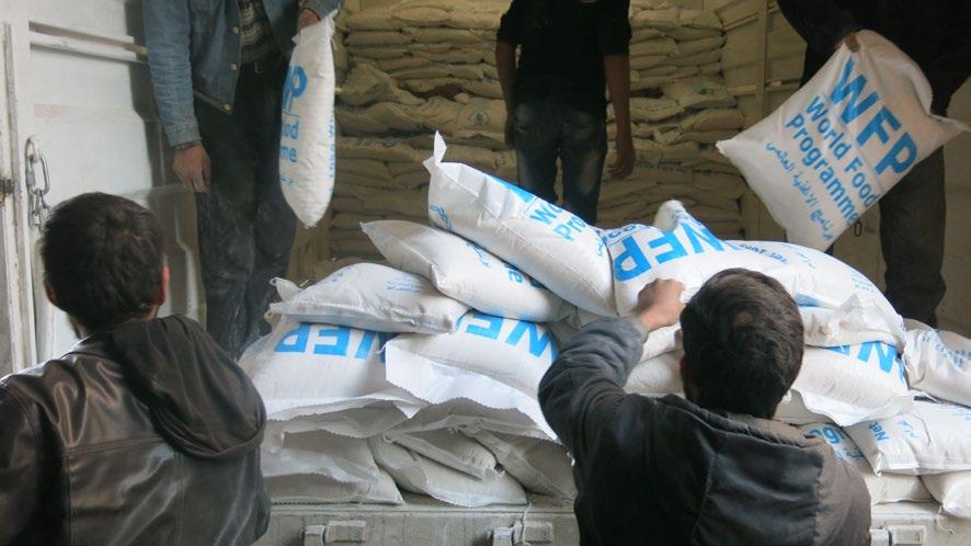 LIVELIHOOD AND RESILIENCE As part of its overall efforts to support 500,000 people through livelihood and resilience activities in Syria during 2016, WFP has so far launched two livelihood projects