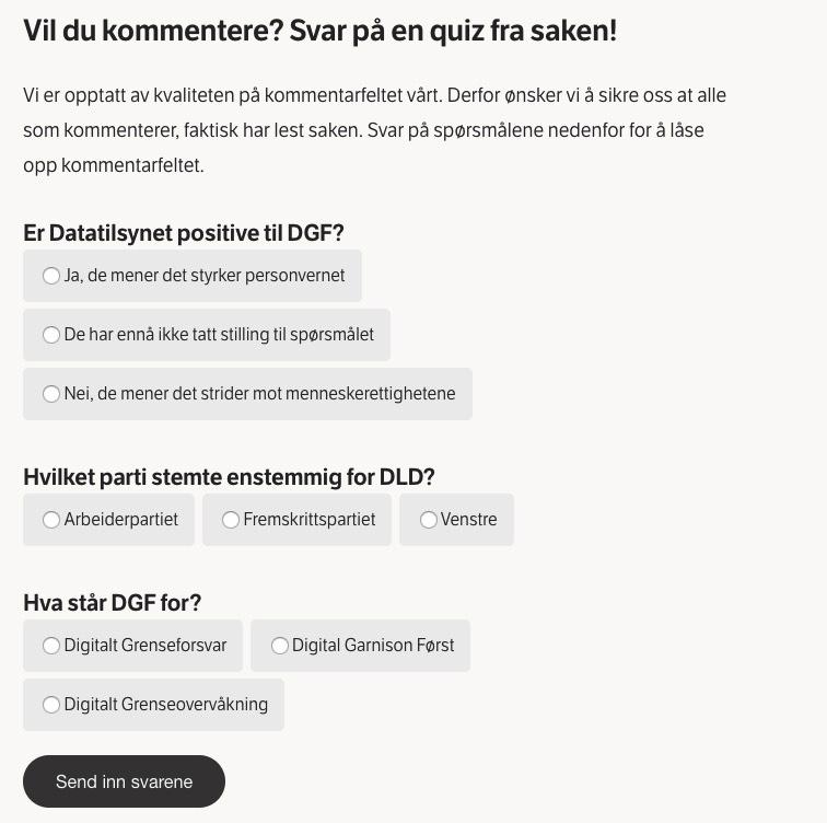 broadcaster NRK, published an explainer about a proposed new digital surveillance law in the country.