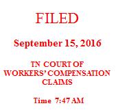 ) EXPEDITED HEARING ORDER GRANTING MEDICAL BENEFITS (REVIEW OF THE FILE) This matter came before the undersigned workers compensation judge on the Request for Expedited Hearing filed by the employee,