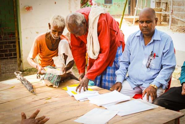 Asserting Rights, Accessing Entitlements Best Practice II Creating Village Development Plans While talking about the work Dalit Adhikar Morcha (DAM) has done in the past four years, one of the most