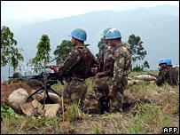 Peacekeepers killed in DR Congo Eight UN peacekeepers have been killed in clashes in eastern Democratic Republic of Congo, the UN says.