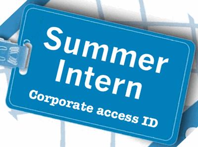 A summer intern from a law school working in your office would be