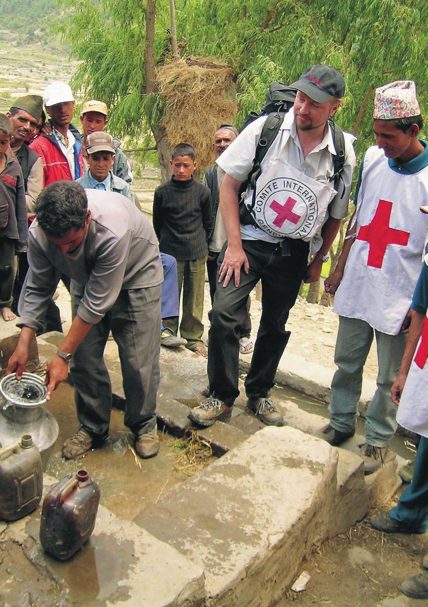 Boris Heger/ICRC Nepal Red Cross Society We never thought that conflict would affect our entire country.