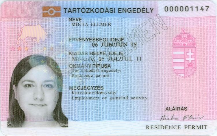Residence permit for third country nationals A