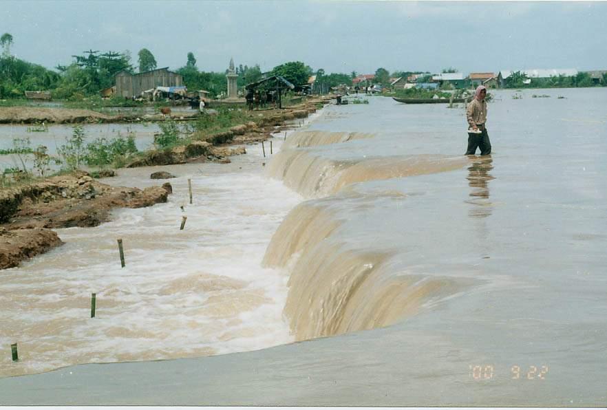 Severe flooding has occurred in 1961, 1966,