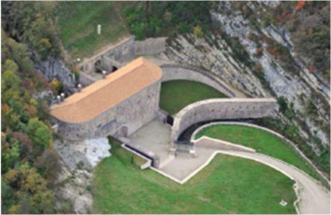 Fort Cadine(Trento, Italy) Fort Cadine, a representative fortification of the defensive system of about 80 such monuments built between 1860 and 1915 in the Trento region, is a