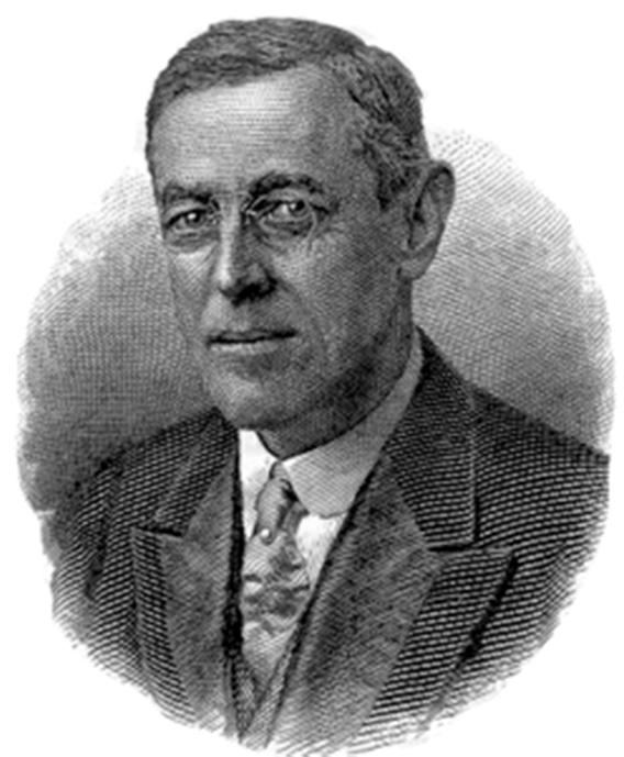 The Emergence Of Woodrow Wilson Democrats were thrilled about Republican split. Dems nominate Woodrow Wilson, a militant progressive.