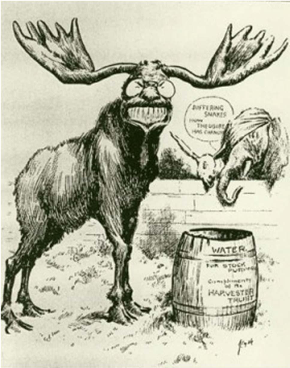 The Bull Moose Campaign Roosevelt not ready to give up the fight.