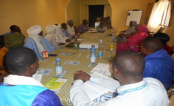 Achievements Protection Protection Cluster During the monthly Protection Cluster meetings in Bamako, Gao, Mopti and Timbuktu, the analysis focused on the protection situation in regions of the north