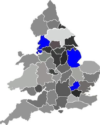 Figure 3: The per person cost of crime by category, by police force area Figure 3 maps the amount of crime across the country with police force areas.