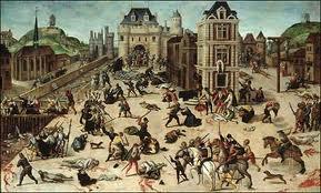 BACKGROUND: FRENCH PROTESTANTS & CATHOLICS FIGHT 8 WARS 1562-1598 1572 ST.