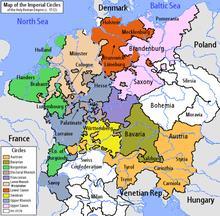 BASICALLY THIS IS GERMANY broken into 300 SEPARATE PARTS HAS HAPSBURG EMPEROR RULING W/