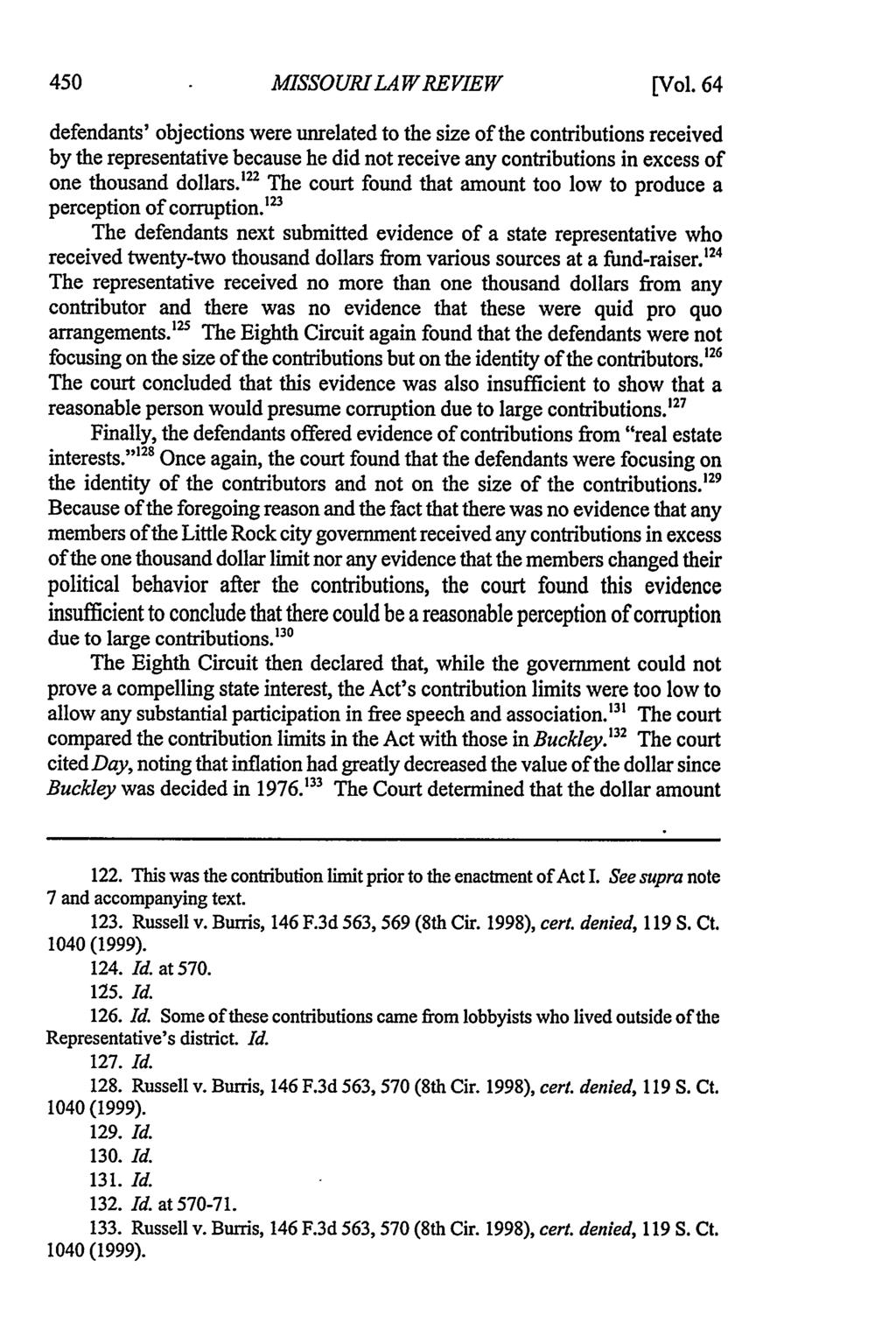 Missouri Law Review, Vol. 64, Iss. 2 [1999], Art. 4 MISSOURILA WREVIEW[ [Vol.
