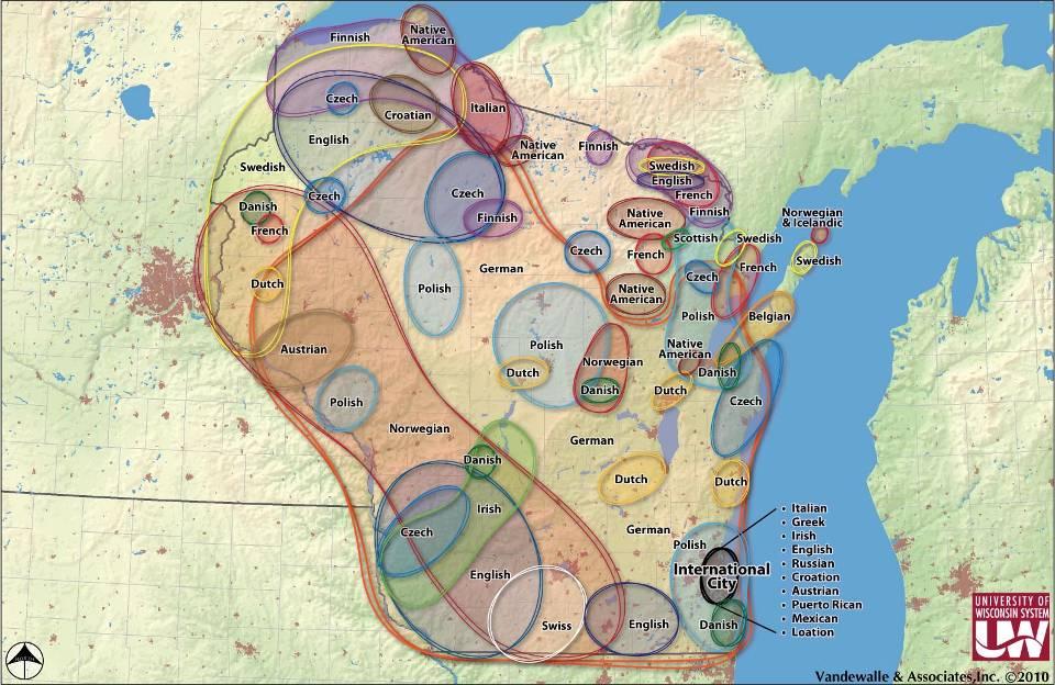 Ethnic Heritage Source: The Atlas of Ethnic