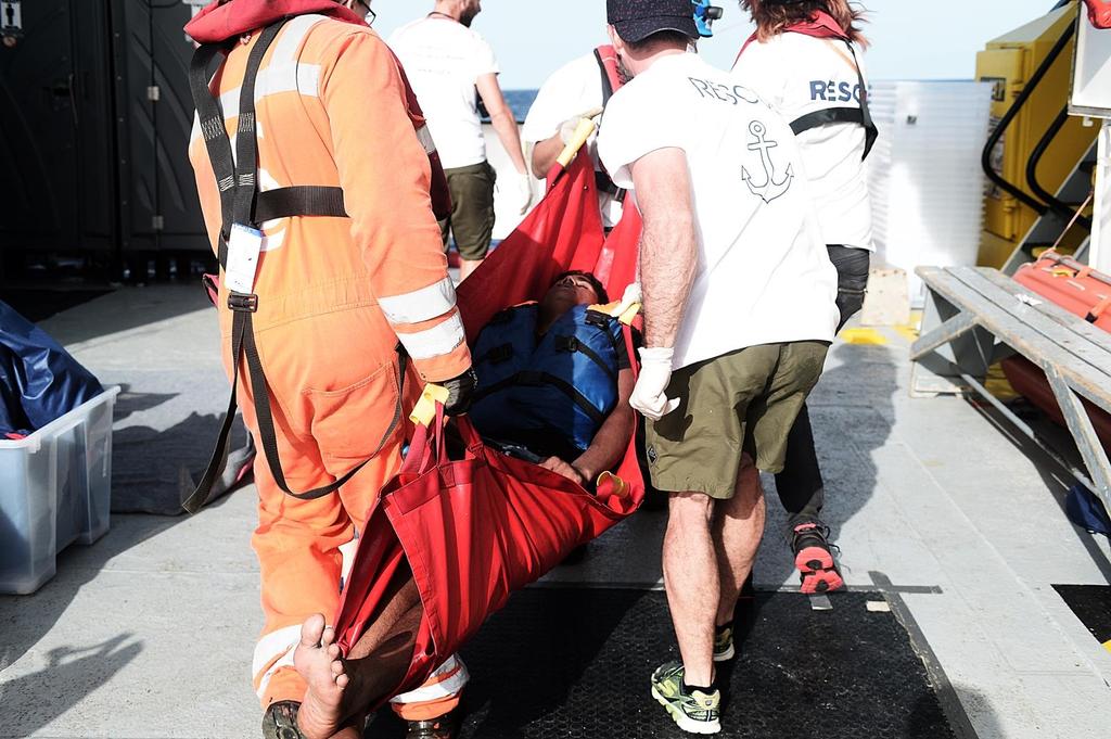Photo: 11 MSF/SOS Mediterranee staff