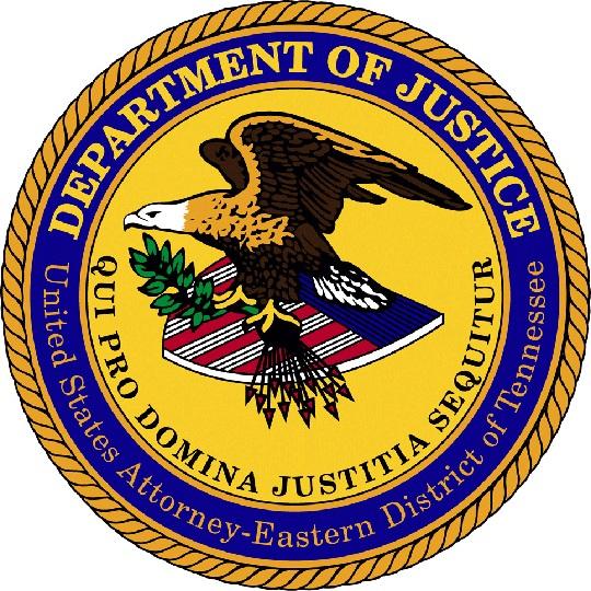Department of Justice United States Attorney James R. Dedrick Eastern District of Tennessee FOR IMMEDIATE RELEASE Contact: SHARRY DEDMAN-BEARD February 25, 2010 Public Information Officer www.usdoj.