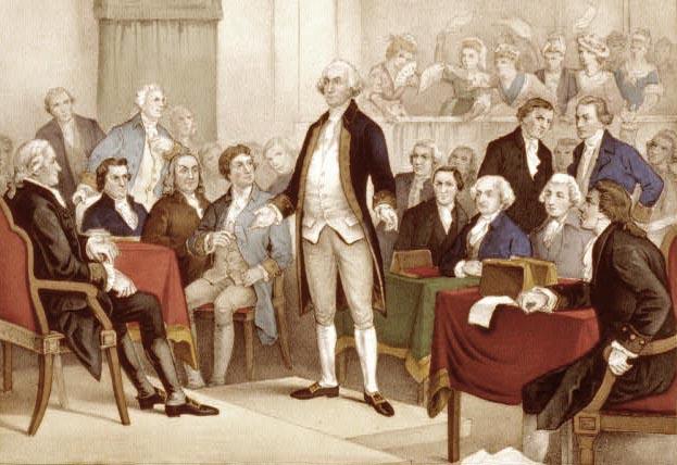 THE FIRST CONTINENTAL CONGRESS In response to the Intolerable Acts, delegates from twelve of the thirteen colonies (Georgia chose not to attend) met at the First Continental Congress in Philadelphia
