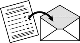 3 ways to vote 3 Vote by mail Request a vote-by-mail ballot by May 31.