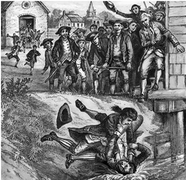 Bettmann/Corbis Shays s Rebellion in western Massachusetts in 1786 1787 stirred deep fears of anarchy in America.