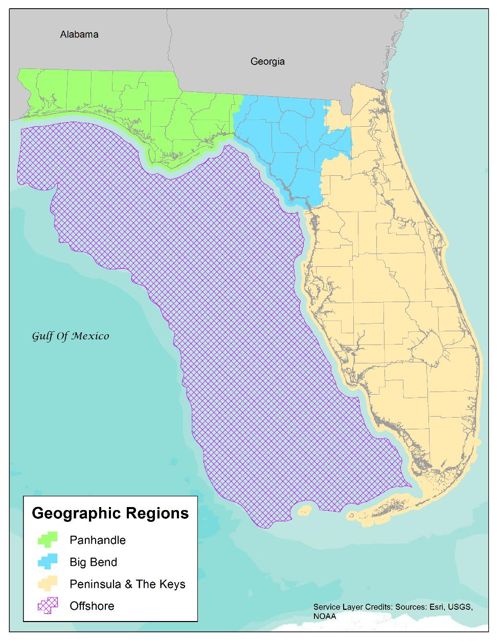 GEBF in Florida Majority of GEBF projects will be concentrated in Panhandle and Big