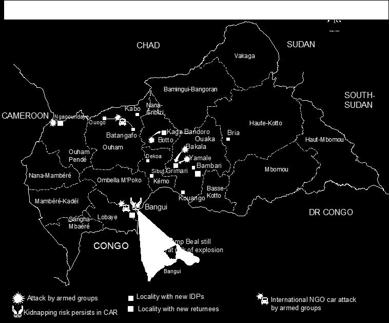 Central African Republic Situation Report No. 50 1 CENTRAL AFRICAN REPUBLIC (CAR) Situation Report No.
