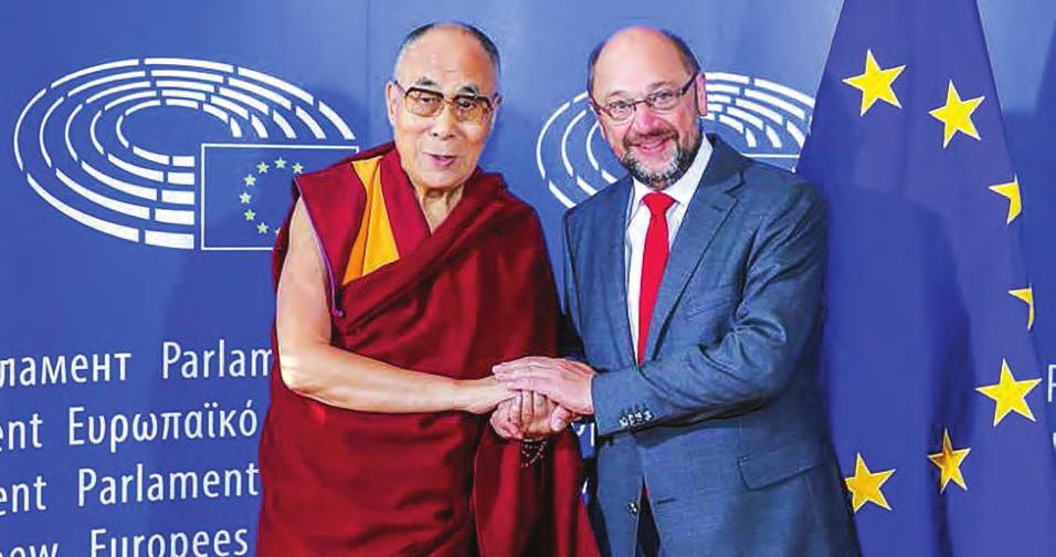 20 September 2016 China threatens countermeasures after Dalai Lama speaks at EU Parliament Beijing China expressed anger on Monday and threatened countermeasures after exiled Tibetan spiritual leader