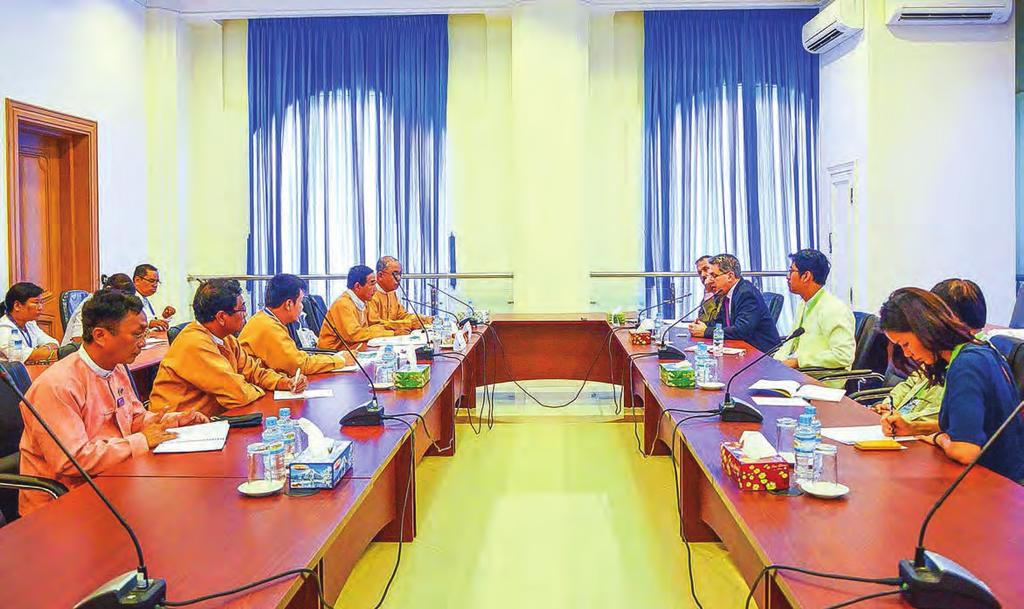 Works are underway to approve the Myanmar Police Force draft law, with the ministry preparing for the release of an order by the President and seeking the remarks of the Union Attorney- General s