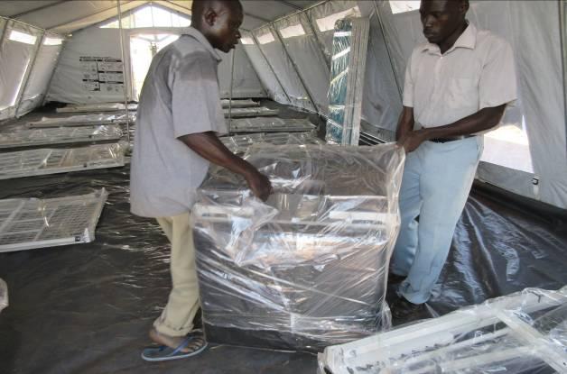 Even after UNHCR supplies arrived, RMF has continuously provided supplementary essential medicines and cleaning supplies, making sure they are available.
