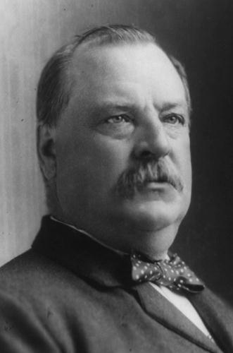 Stalemate in Washington The Democratic candidate was Grover Cleveland.
