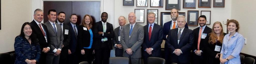 Meeting with Senator Durbin s office (D-IL) Julius Niyonsaba and Senator Duckworth s office (D- IL) Erika