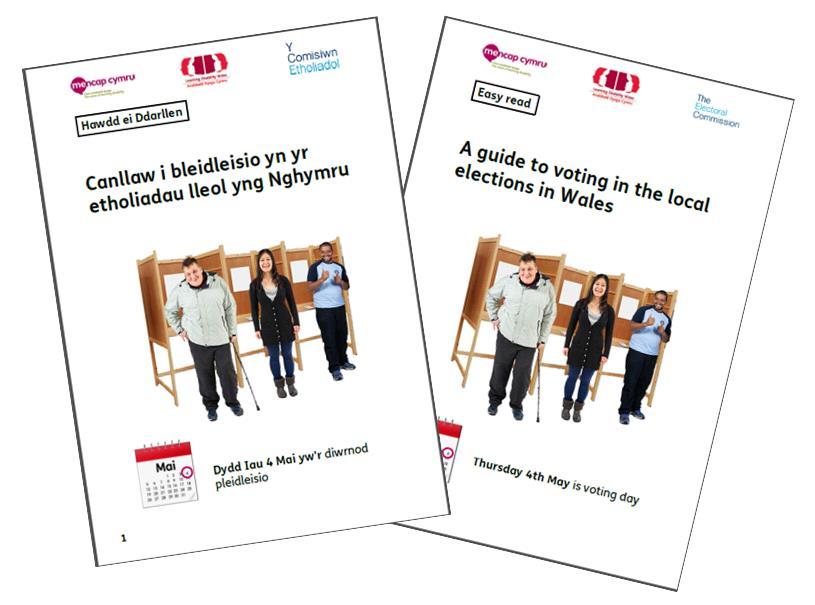 We were delighted to work with the Electoral Commission to create resources, designed to support people with a learning disability to understand and participate in the election.