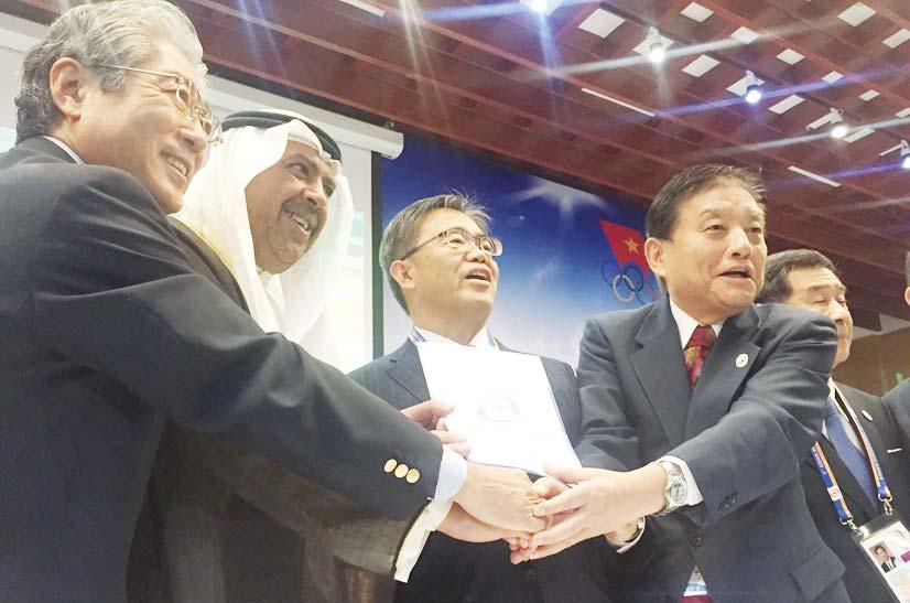 SPORTS 40 General Assembly agrees to set up five regional offices OCA approves road map for future of Kuwait-based movement OLYMPICS DANANG, Vietnam, Sept 25: The Olympic Council of Asia approved the