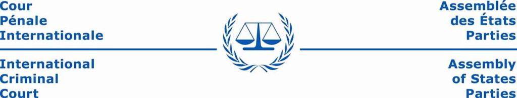 Reference: ICC-ASP/9/S/CBF/10 Secretariat Secrétariat The Secretariat of the Assembly of States Parties presents its compliments to the Permanent Mission of [ ] to the United Nations and has the