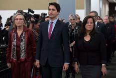 FIRST NATIONS STRATEGIC BULLETIN Page 12 L to R: INAC Minister Carolyn Bennett, PM Justin Trudeau, Justice Minister Jody Wilson- Raybould Under Canadian law Indigenous Peoples not only have the