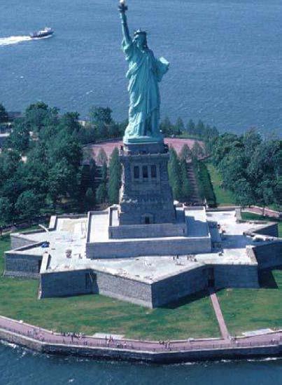 Do You Know? One index finger on the Statue of Liberty is over 2.4 meters (8 ft) long. Its nose is 1.4 meters (4.6 ft) long.
