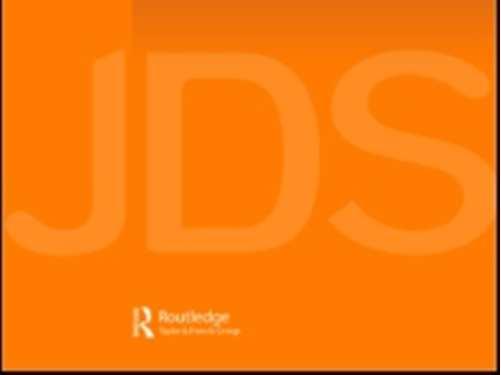 Journal: Journal of Development Studies Manuscript ID: