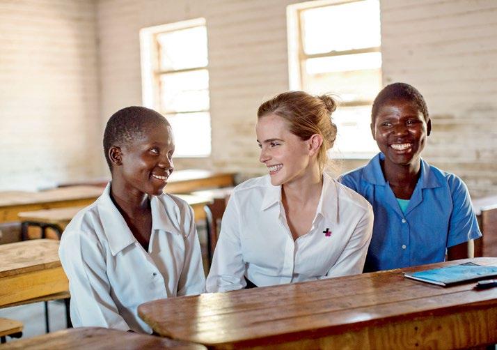 UN Women/Karin Schermbrucker Emma Watson visits Mtakataka Secondary School in the District of Dedza, Malawi. UN Women is the UN organization dedicated to gender equality and the empowerment of women.
