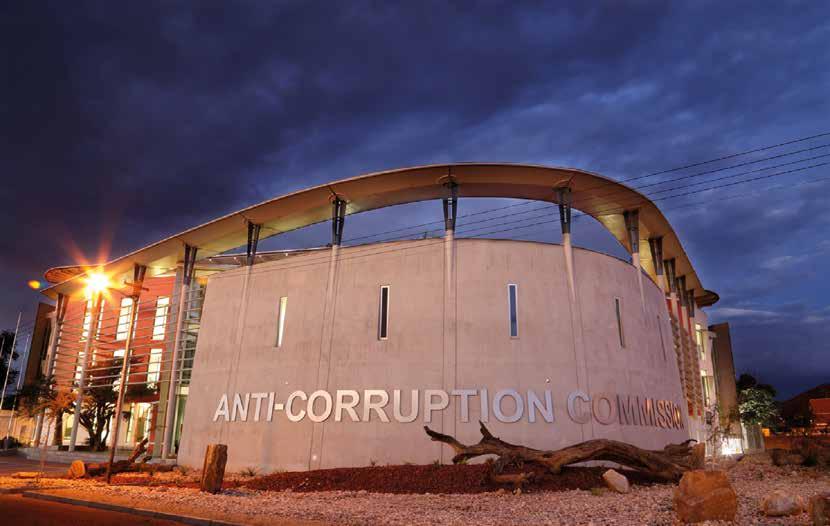 HEADQUARTERS Corner of Mont Blanc & Groot Tiras Streets P O Box 23137, Windhoek Tel: +264 61 435 4000 Fax: +264 61 300 952 Toll Free Line: 0800 222 888 Email: anticorruption@accnamibia.