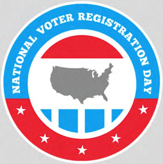 National Voter Registration Day September 26,